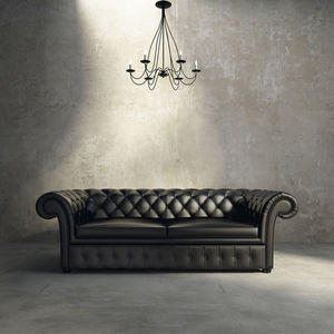 concrete floor covering / tertiary / aged / concrete look