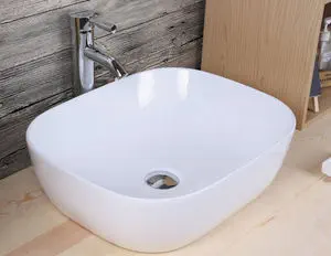 Countertop washbasin - MARINO - SANYCCES - ceramic / oval ...