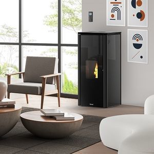 pellet heating stove
