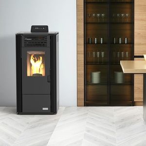pellet heating stove