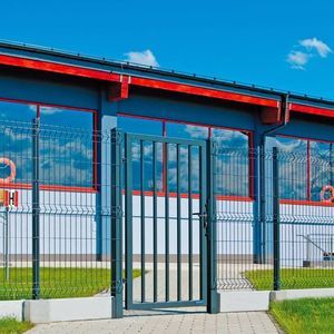 galvanised steel garden gate 1