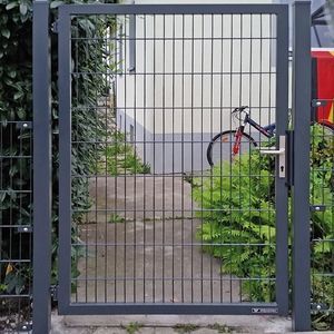electro-welded steel garden gate