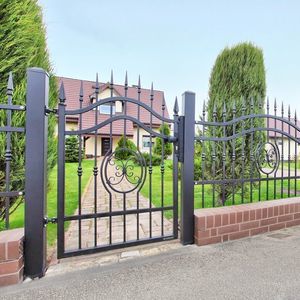 galvanised steel garden gate 1
