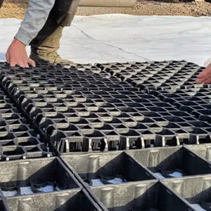 recycled plastic grass grid