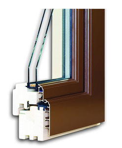 casement window / wooden / aluminum / double-glazed