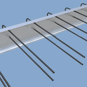 reinforced concrete rebar connection system