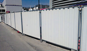 fence with bars