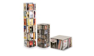 wooden CD/DVD cabinet 1