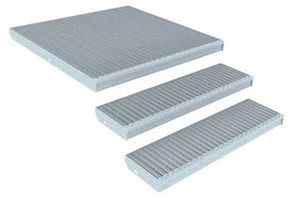metal step / mesh / non-slip