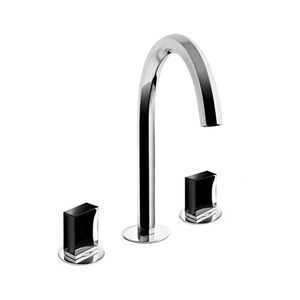 double-handle washbasin mixer tap