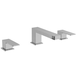 double-handle washbasin mixer tap