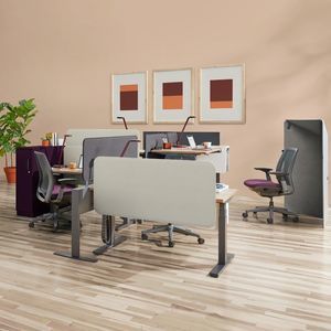 desk mounted office divider 1