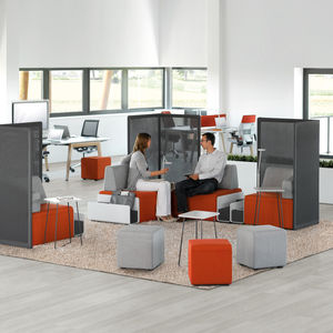 contemporary pouf