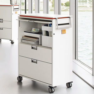 melamine office unit