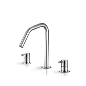 double-handle washbasin mixer tap