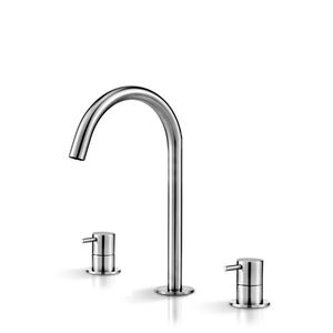 double-handle washbasin mixer tap