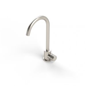 washbasin mixer tap / steel / bathroom / 1-hole