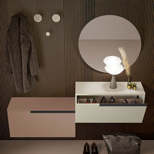 contemporary shoe rack
