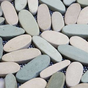 pebble mosaic tiles