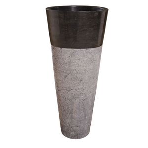 free-standing washbasin / conical / natural stone / marble