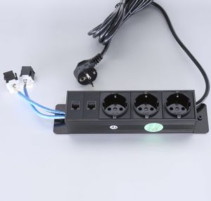 power socket / multi-person / recessed / contemporary
