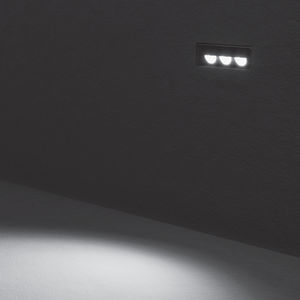 recessed wall spotlight