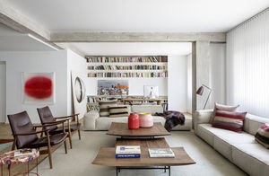 modular house / contemporary / concrete / energy-efficient