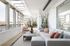 modular house / contemporary / concrete / energy-efficient