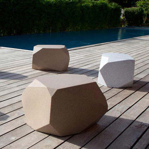 contemporary pouf