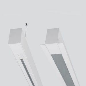 hanging light fixture / LED / linear / extruded aluminum