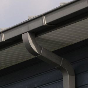 zinc roof gutter