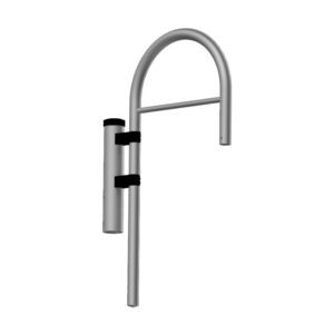anodized aluminum lamp post arm 1