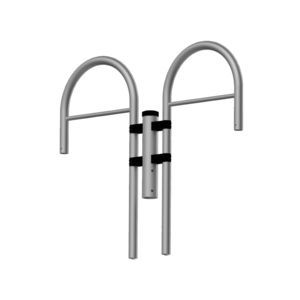 anodized aluminum lamp post arm 1