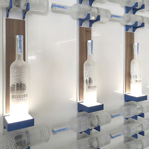 aluminum bottle rack