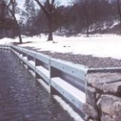 steel retaining wall
