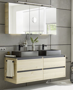 double washbasin cabinet