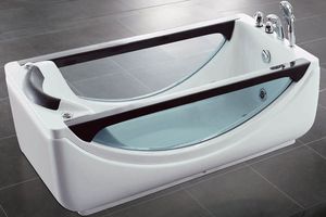 free-standing bathtub