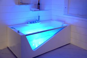 free-standing bathtub