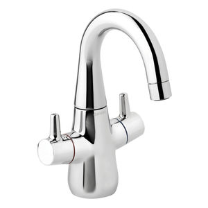 double-handle washbasin mixer tap