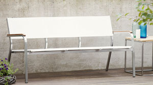contemporary garden bench