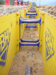 sliding shoring