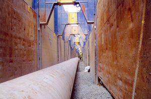 sliding shoring