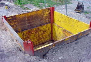 sliding shoring