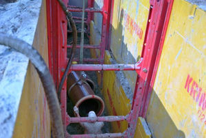 sliding shoring