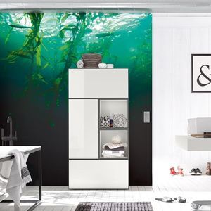 bathroom column cabinet