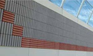 wood concrete block