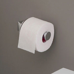 wall-mounted toilet roll holder