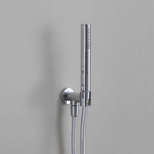 cylindrical hand shower