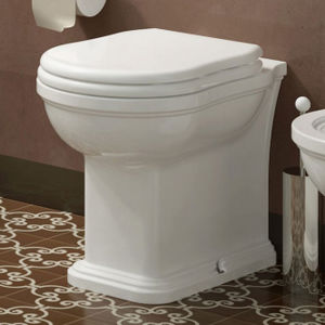 free-standing toilet / ceramic