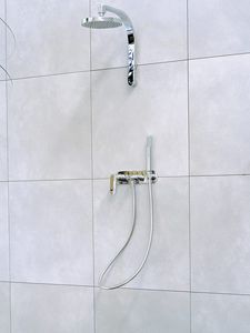 wall-mounted shower set